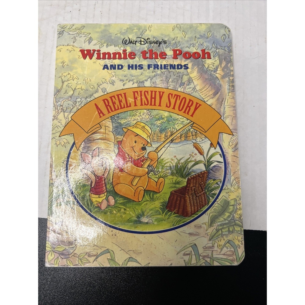 Winnie the Pooh and His Friends: A Reel Fishy Story Walt Disney Cardboard Book